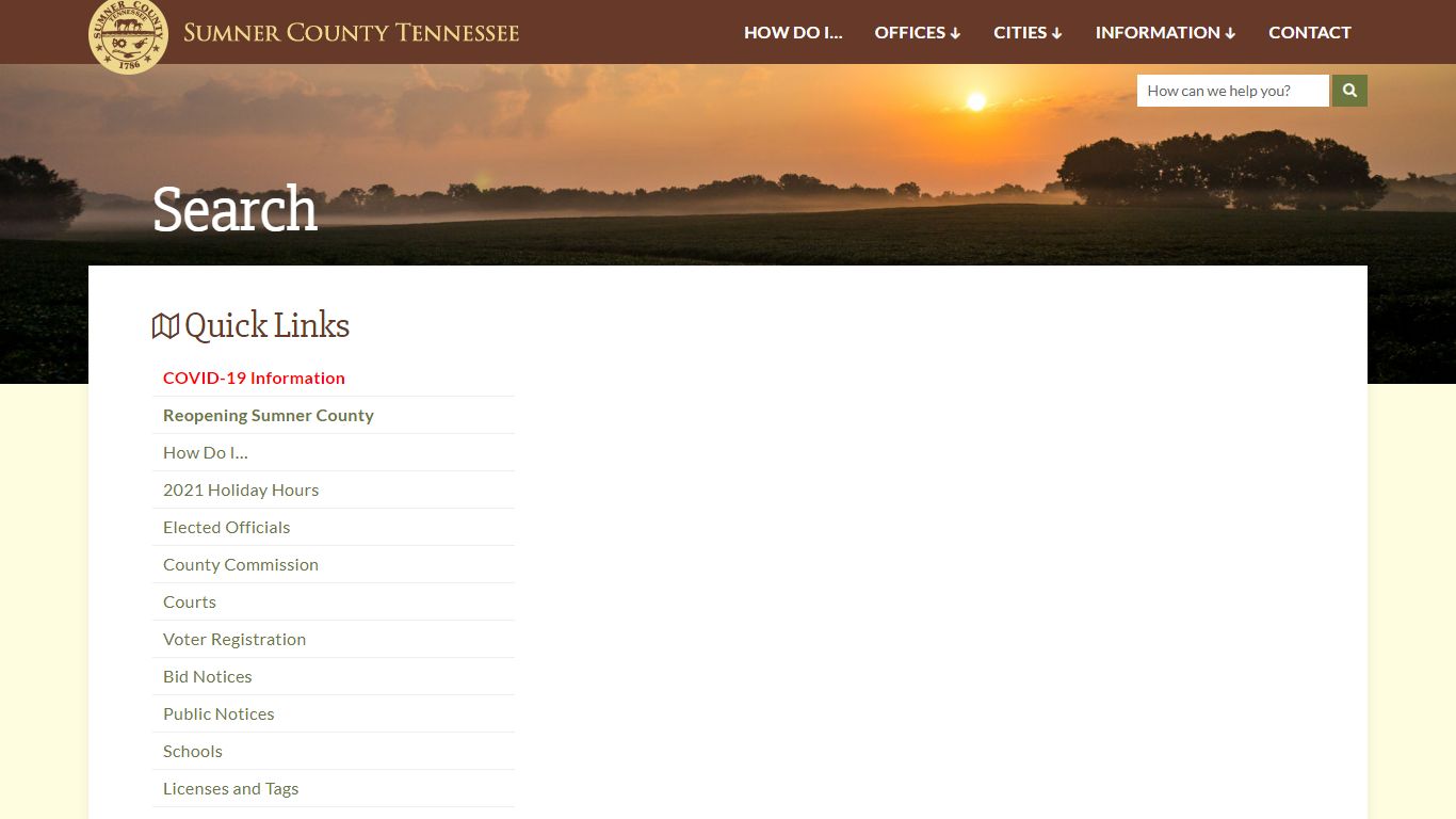 Search | Sumner County TN